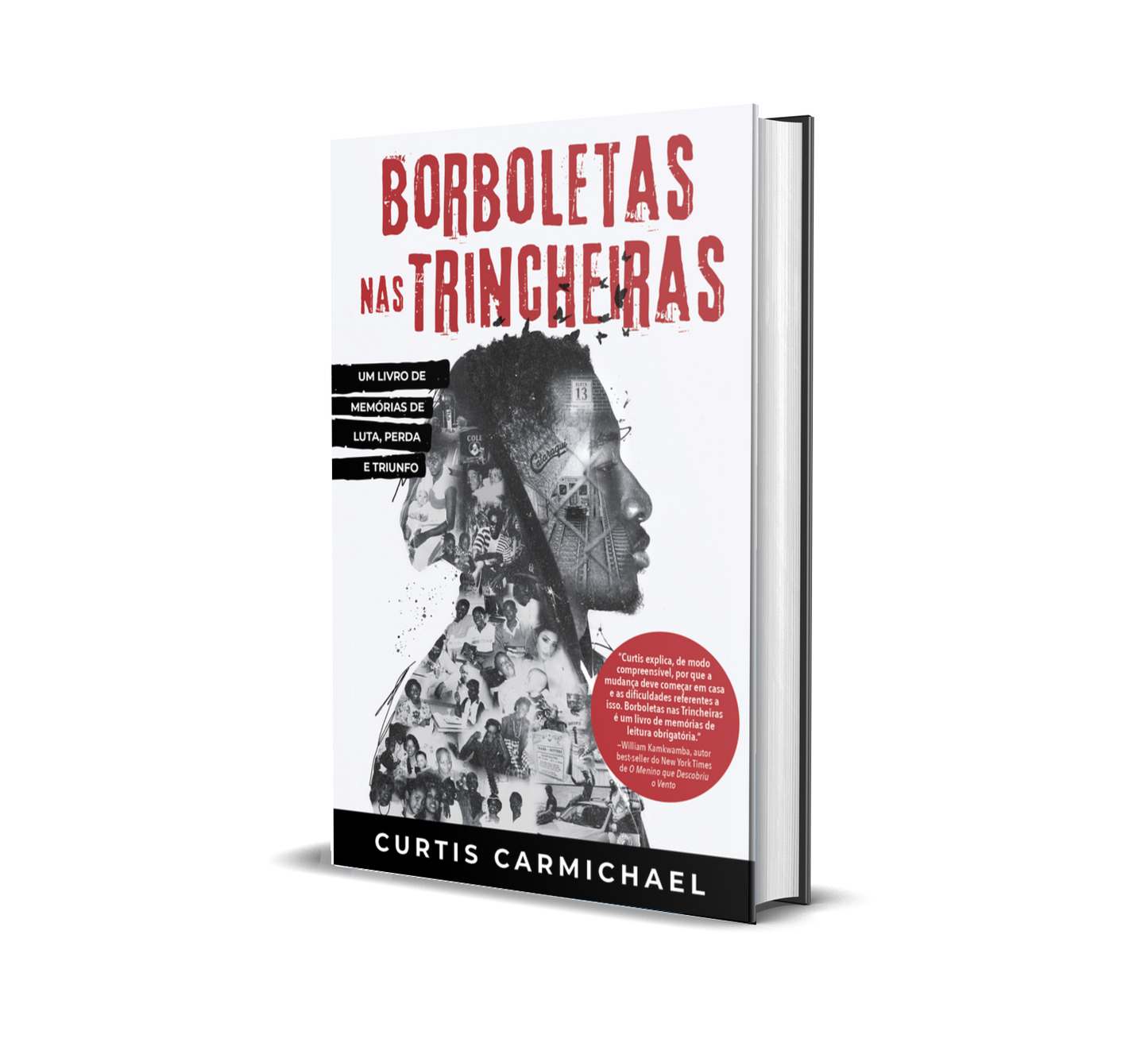 PORTUGUESE edition #2, paperback -  Borboletas nas Trincheiras: Um livro de memórias de luta, perda e triunfo