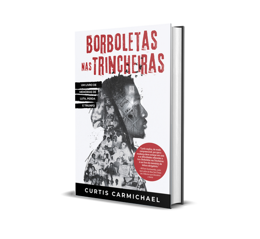 PORTUGUESE edition #2, paperback -  Borboletas nas Trincheiras: Um livro de memórias de luta, perda e triunfo